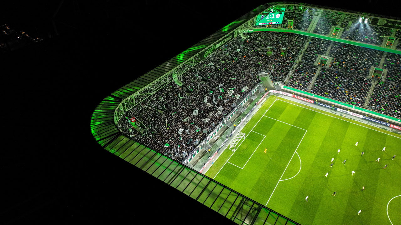 Foto Borussia-Park Fußballspiel